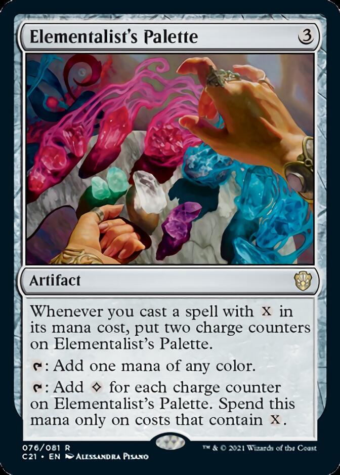 Elementalist's Palette [Commander 2021] | Exor Games Bridgewater