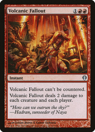 Volcanic Fallout [Archenemy] | Exor Games Bridgewater