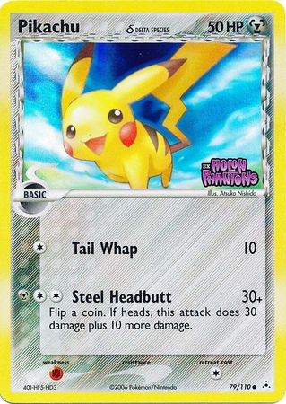 Pikachu (79/110) (Delta Species) (Stamped) [EX: Holon Phantoms] | Exor Games Bridgewater