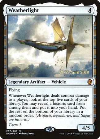 Weatherlight [Dominaria Promos] | Exor Games Bridgewater