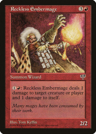 Reckless Embermage [Mirage] | Exor Games Bridgewater