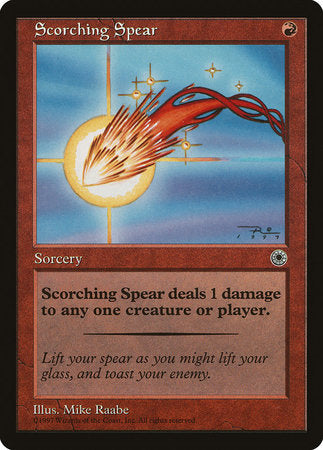 Scorching Spear [Portal] | Exor Games Bridgewater