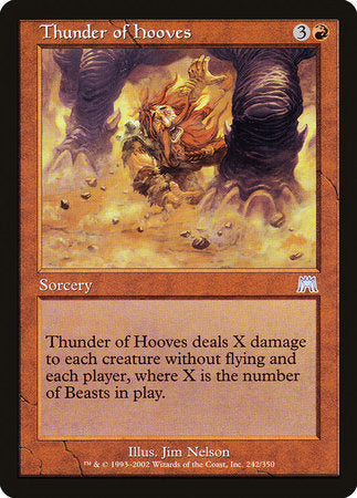 Thunder of Hooves [Onslaught] | Exor Games Bridgewater