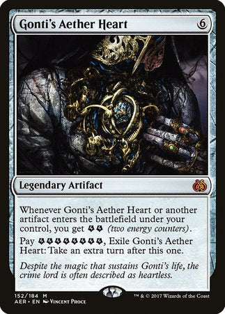 Gonti's Aether Heart [Aether Revolt] | Exor Games Bridgewater