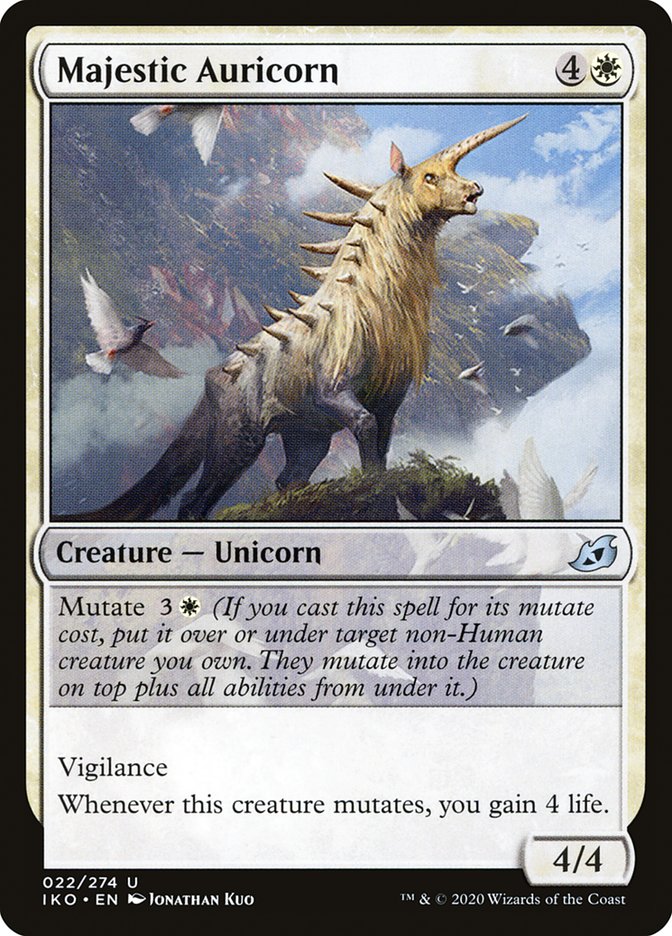Majestic Auricorn [Ikoria: Lair of Behemoths] | Exor Games Bridgewater