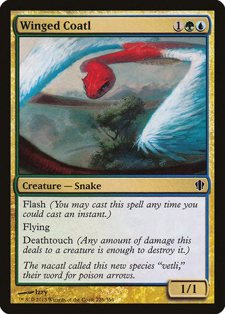 Winged Coatl [Commander 2013] | Exor Games Bridgewater