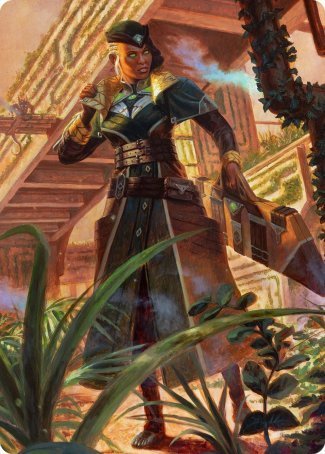 Vivien on the Hunt Art Card [Streets of New Capenna Art Series] | Exor Games Bridgewater
