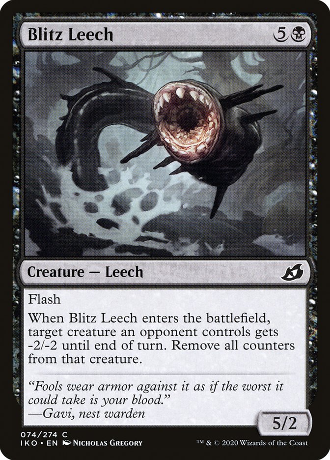 Blitz Leech [Ikoria: Lair of Behemoths] | Exor Games Bridgewater