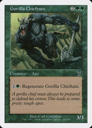 Gorilla Chieftain [Seventh Edition] | Exor Games Bridgewater