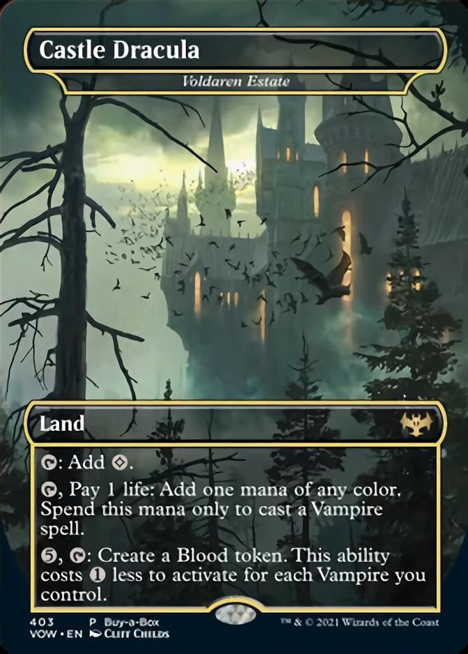 Voldaren Estate - Castle Dracula (Buy-A-Box) [Innistrad: Crimson Vow] | Exor Games Bridgewater