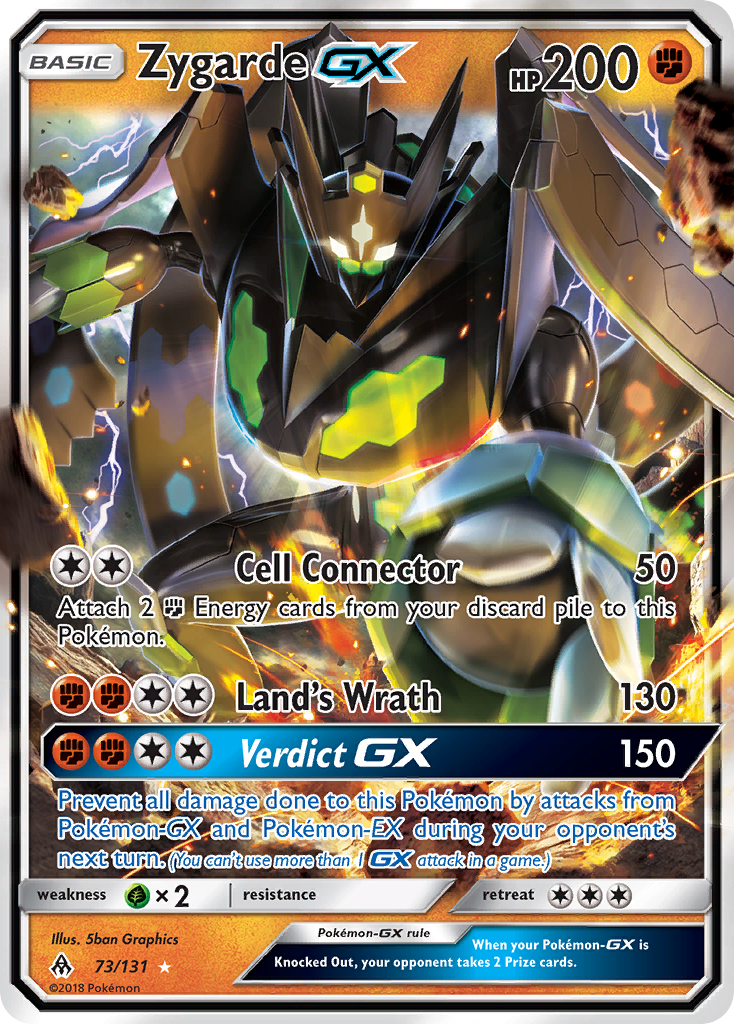 Zygarde GX (73/131) [Sun & Moon: Forbidden Light] | Exor Games Bridgewater