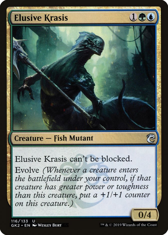 Elusive Krasis [Ravnica Allegiance Guild Kit] | Exor Games Bridgewater