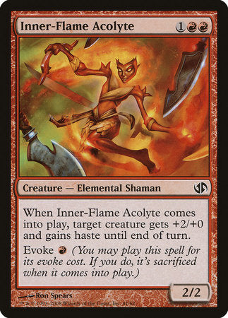 Inner-Flame Acolyte [Duel Decks: Jace vs. Chandra] | Exor Games Bridgewater