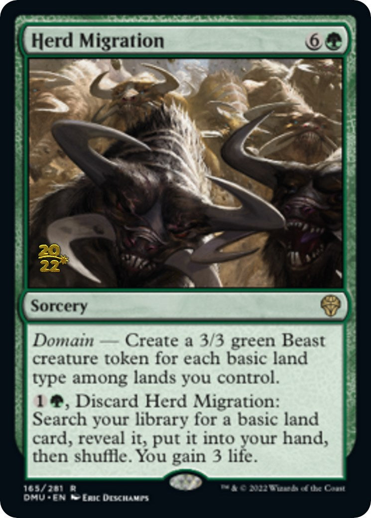 Herd Migration [Dominaria United Prerelease Promos] | Exor Games Bridgewater