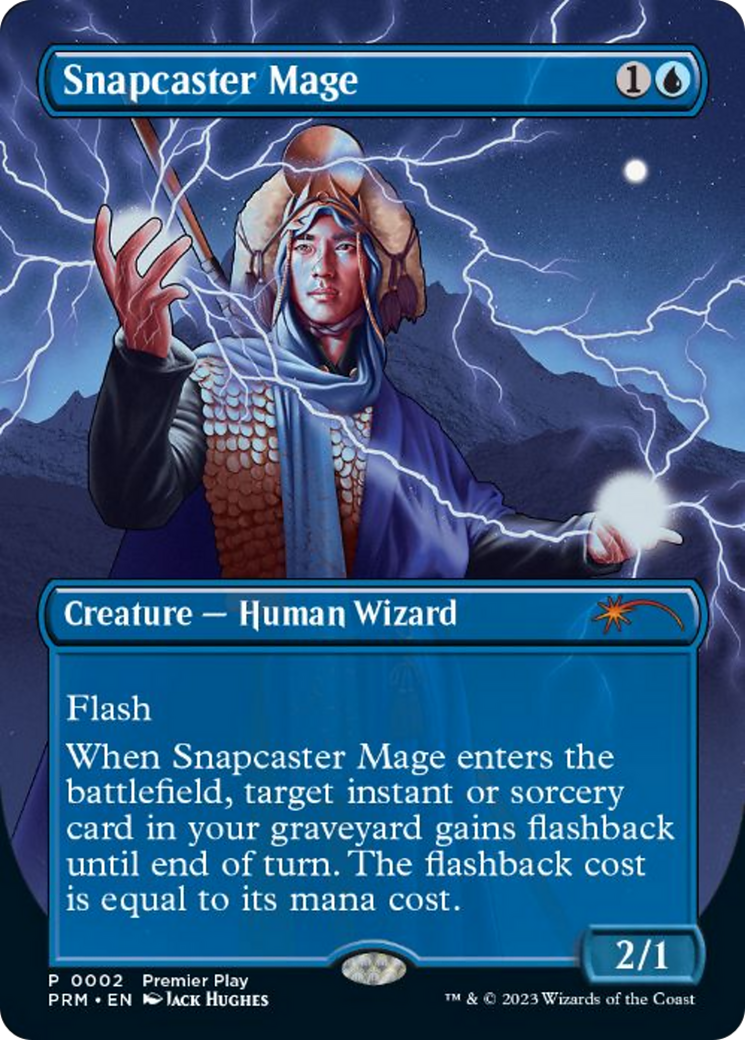 Snapcaster Mage (Borderless Alternate Art) [Regional Championship Qualifiers 2023] | Exor Games Bridgewater