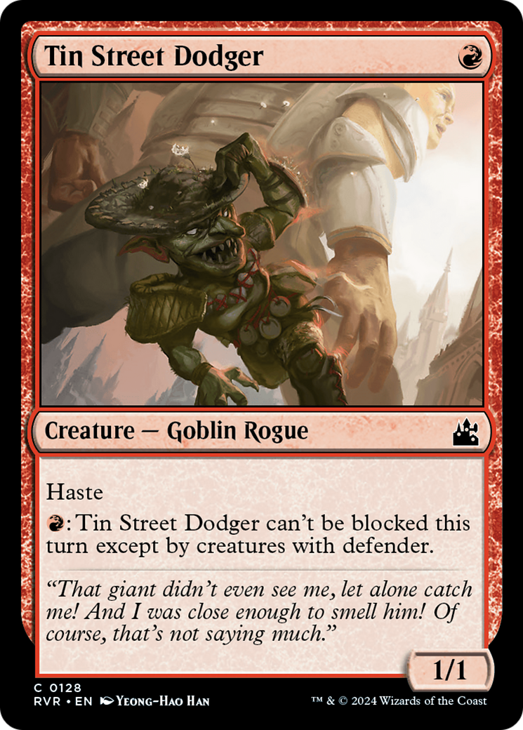 Tin Street Dodger [Ravnica Remastered] | Exor Games Bridgewater