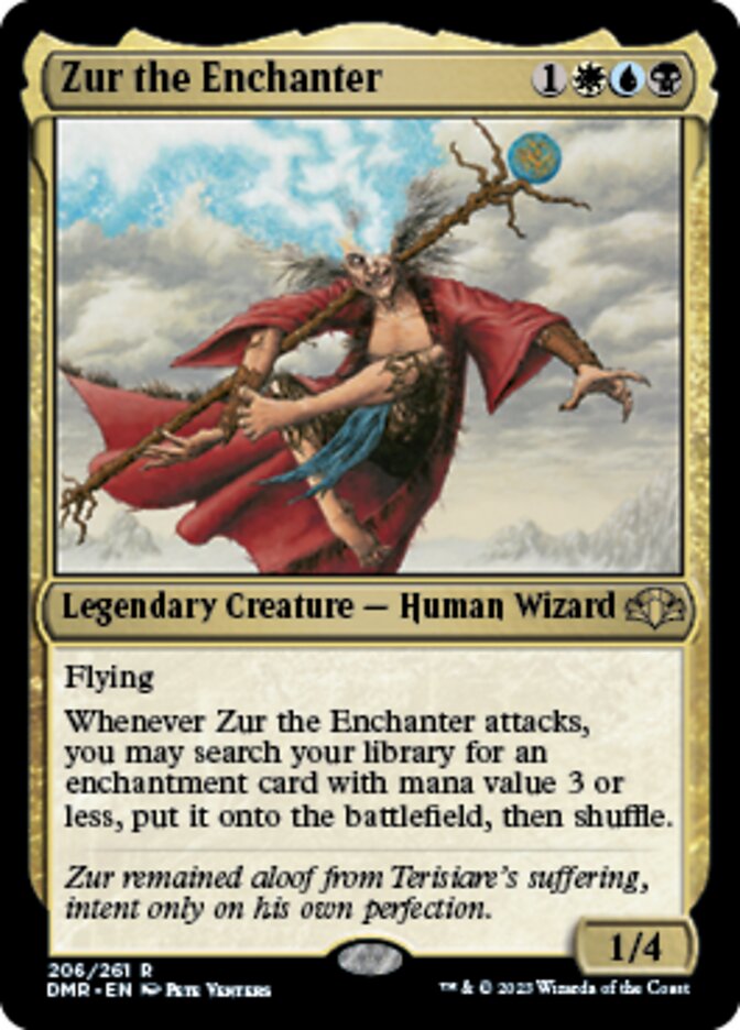 Zur the Enchanter [Dominaria Remastered] | Exor Games Bridgewater