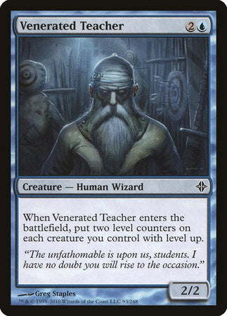 Venerated Teacher [Rise of the Eldrazi] | Exor Games Bridgewater