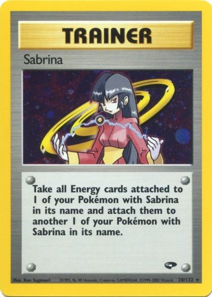 Sabrina (20/132) [Gym Challenge Unlimited] | Exor Games Bridgewater