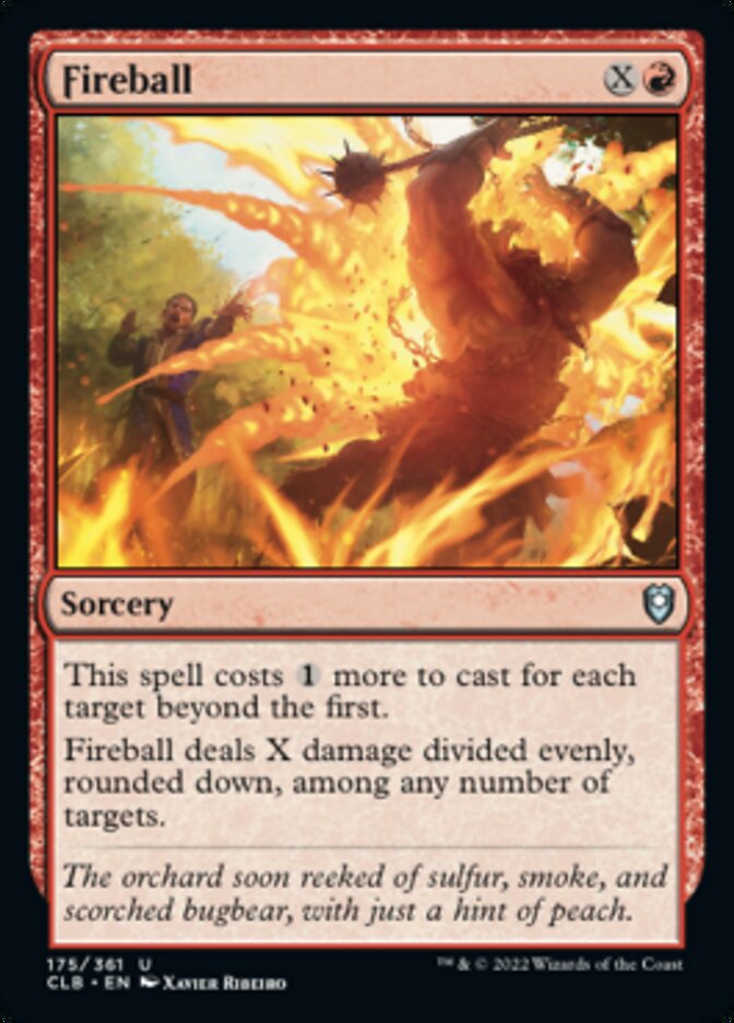 Fireball [Commander Legends: Battle for Baldur's Gate] | Exor Games Bridgewater