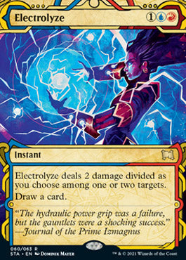 Electrolyze (Etched Foil) [Strixhaven Mystical Archive] | Exor Games Bridgewater