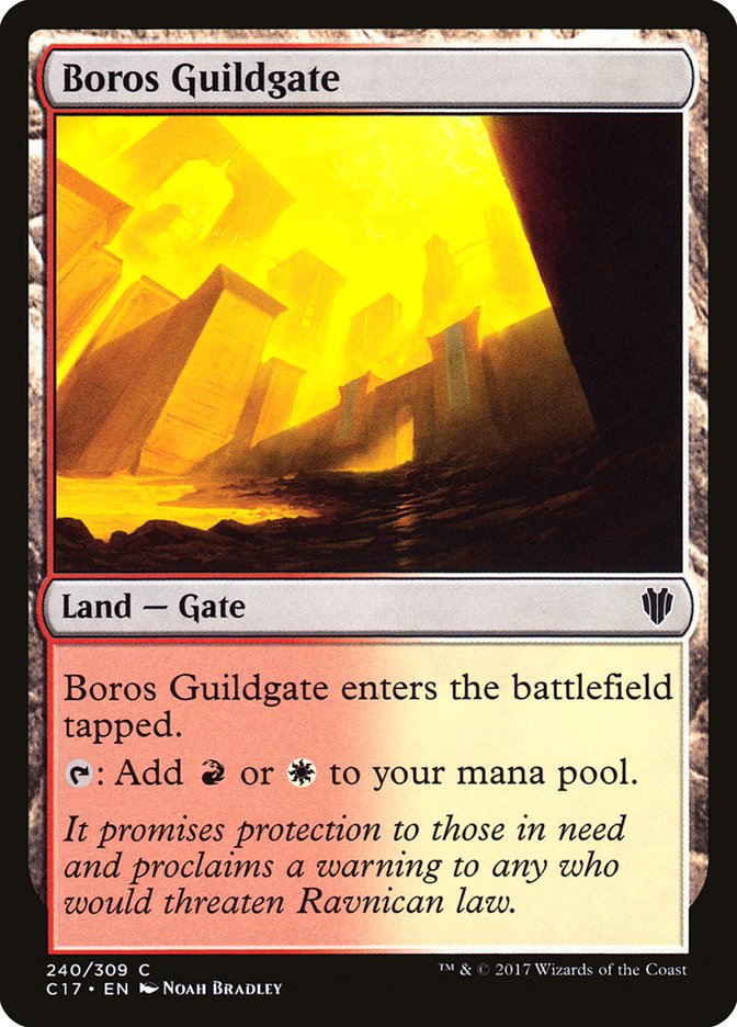 Boros Guildgate [Commander 2017] | Exor Games Bridgewater