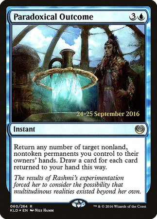 Paradoxical Outcome [Kaladesh Promos] | Exor Games Bridgewater