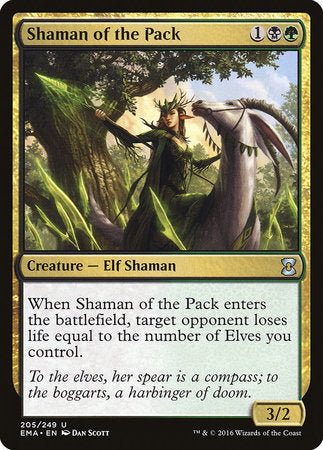 Shaman of the Pack [Eternal Masters] | Exor Games Bridgewater
