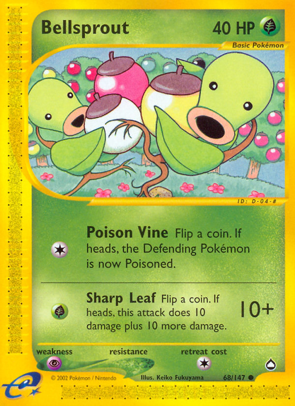 Bellsprout (68/147) [Aquapolis] | Exor Games Bridgewater