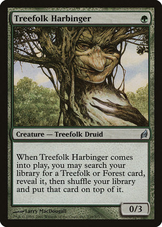 Treefolk Harbinger [Lorwyn] | Exor Games Bridgewater