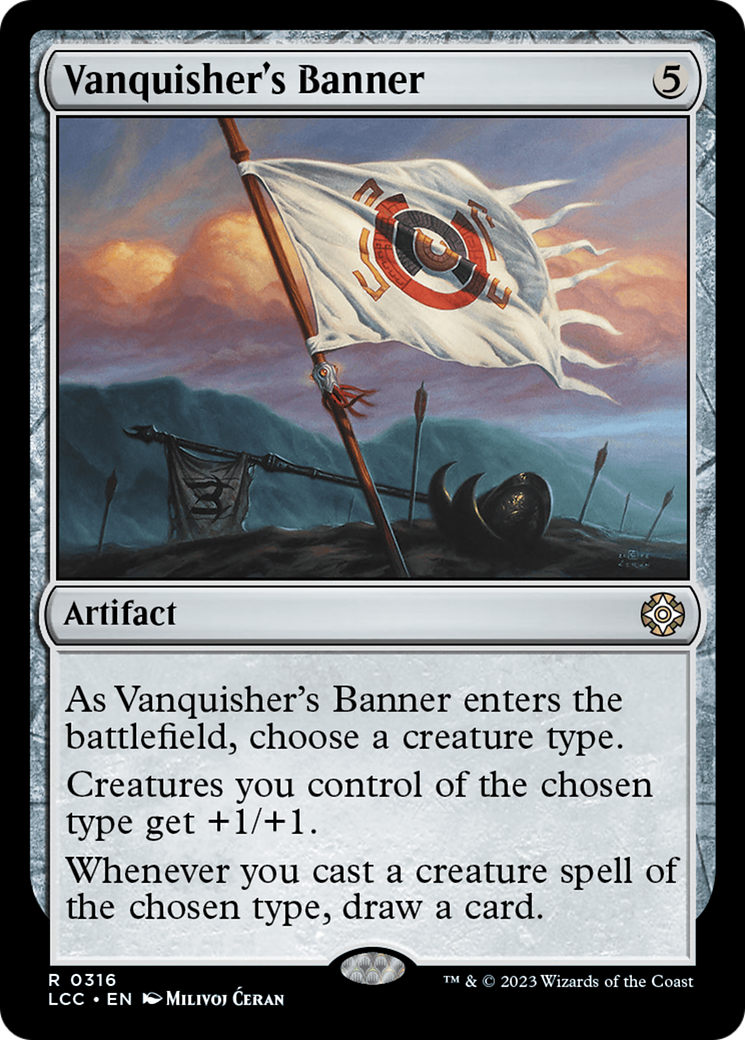 Vanquisher's Banner [The Lost Caverns of Ixalan Commander] | Exor Games Bridgewater