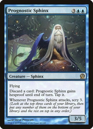 Prognostic Sphinx [Theros] | Exor Games Bridgewater