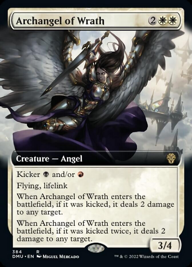 Archangel of Wrath (Extended Art) [Dominaria United] | Exor Games Bridgewater