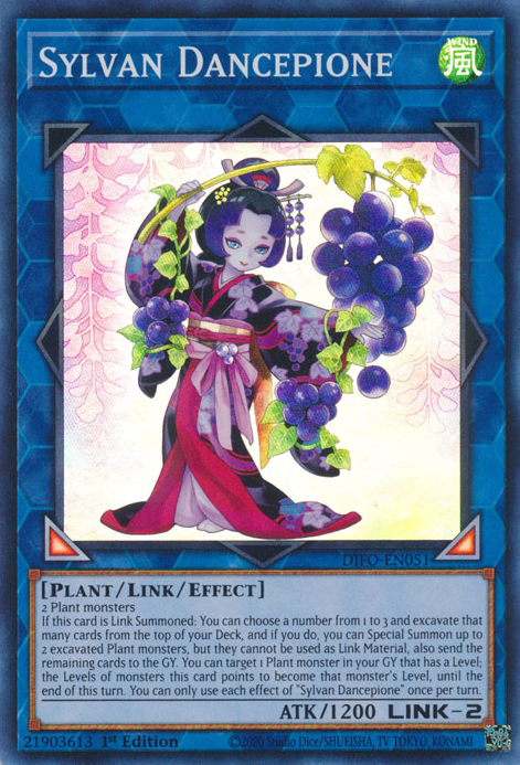 Sylvan Dancepione [DIFO-EN051] Super Rare | Exor Games Bridgewater