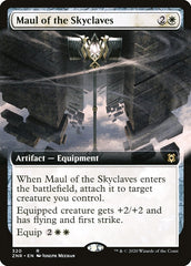 Maul of the Skyclaves (Extended Art) [Zendikar Rising] | Exor Games Bridgewater