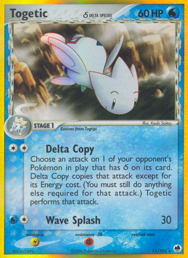 Togetic (11/101) (Delta Species) [EX: Dragon Frontiers] | Exor Games Bridgewater