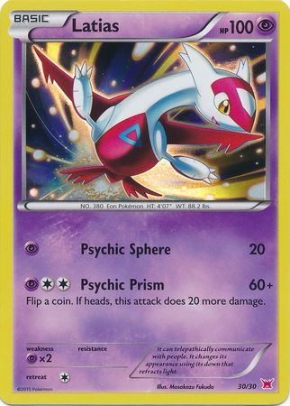 Latias (30/30) [XY: Trainer Kit 2 - Latias] | Exor Games Bridgewater