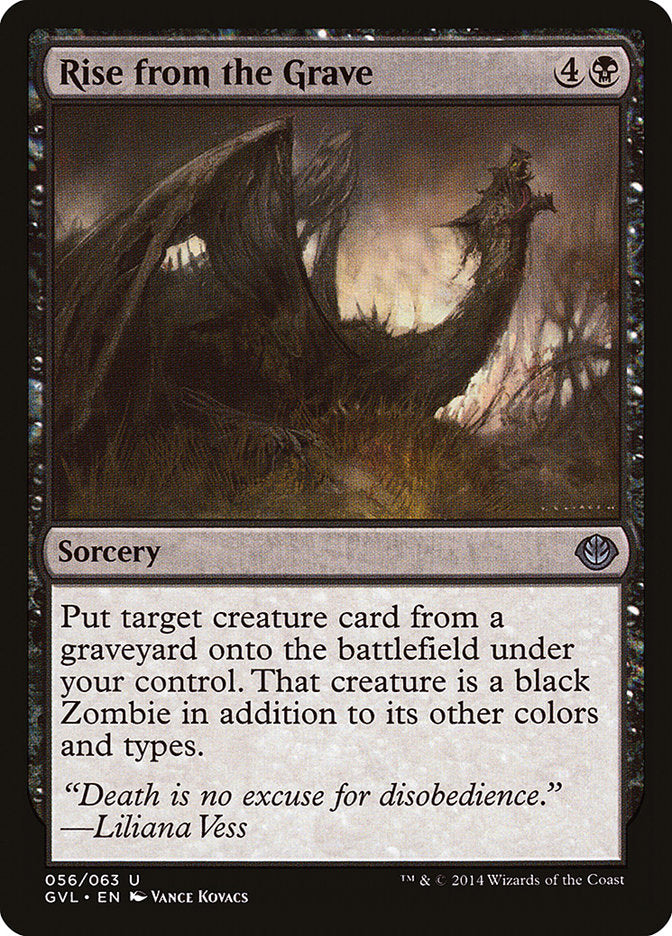 Rise from the Grave (Garruk vs. Liliana) [Duel Decks Anthology] | Exor Games Bridgewater