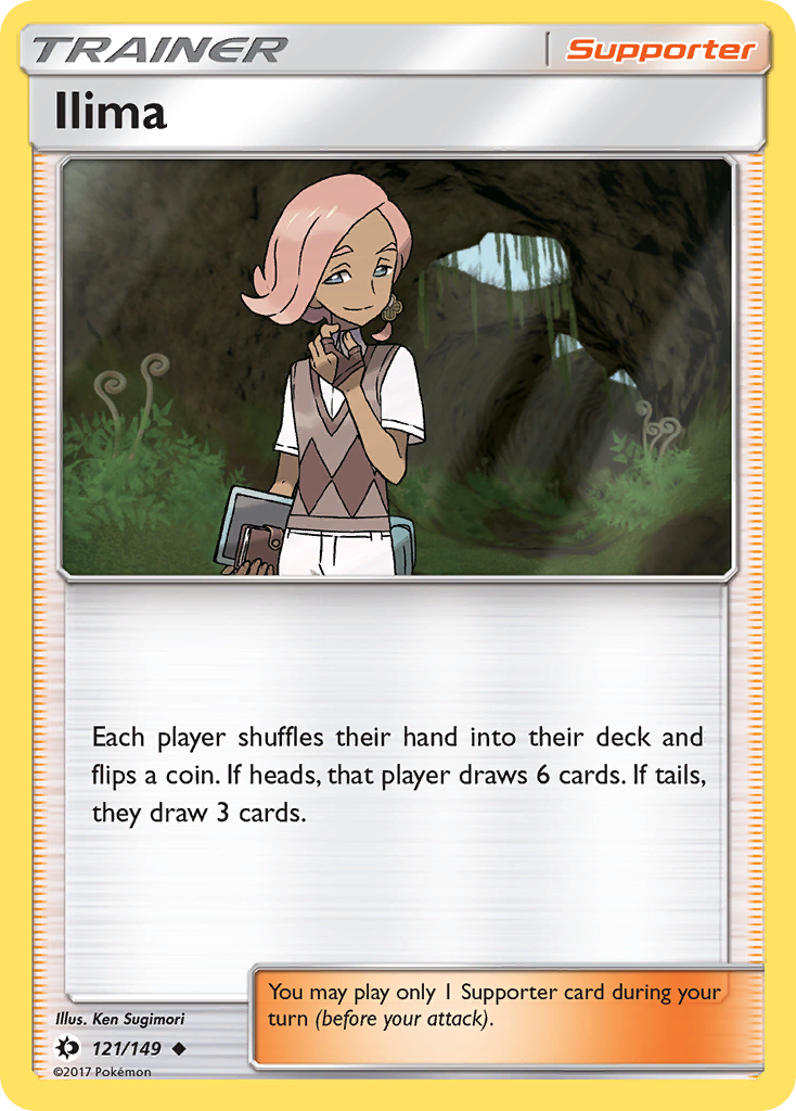 Ilima (121/149) [Sun & Moon: Base Set] | Exor Games Bridgewater