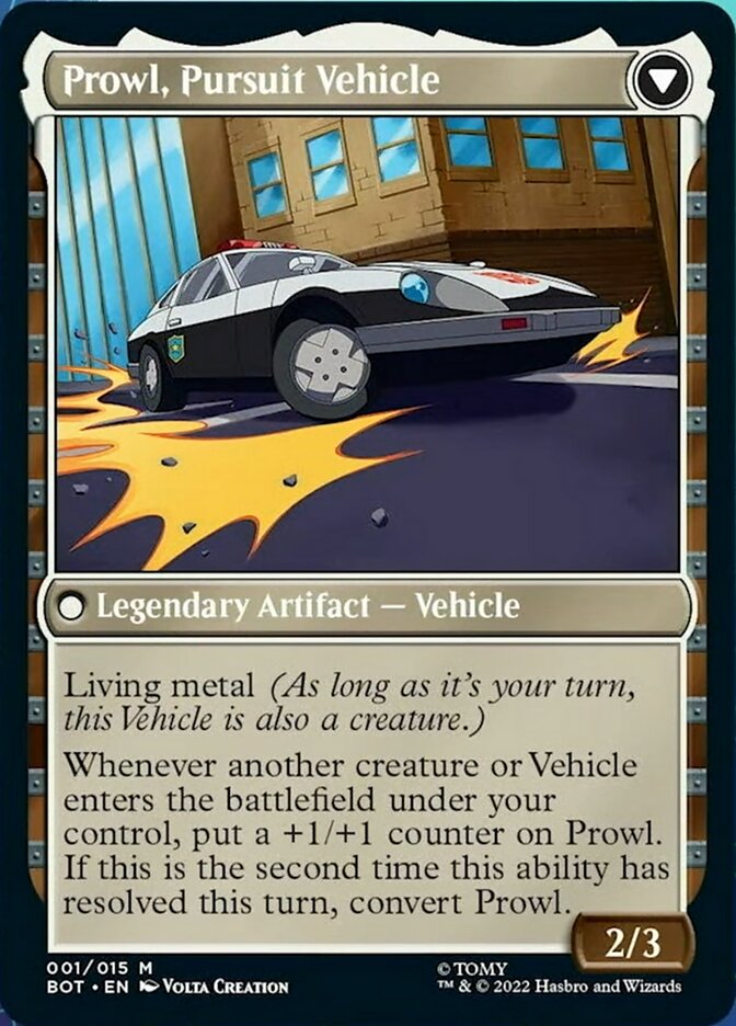 Prowl, Stoic Strategist // Prowl, Pursuit Vehicle [Universes Beyond: Transformers] | Exor Games Bridgewater