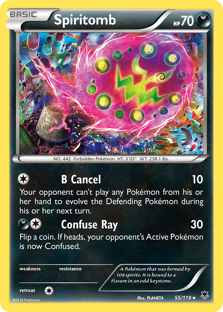 Spiritomb (55/119) [XY: Phantom Forces] | Exor Games Bridgewater