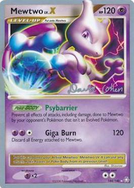 Mewtwo LV.X (144/146) (Stallgon - David Cohen) [World Championships 2009] | Exor Games Bridgewater