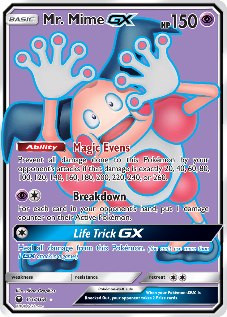 Mr. Mime GX (156/168) [Sun & Moon: Celestial Storm] | Exor Games Bridgewater