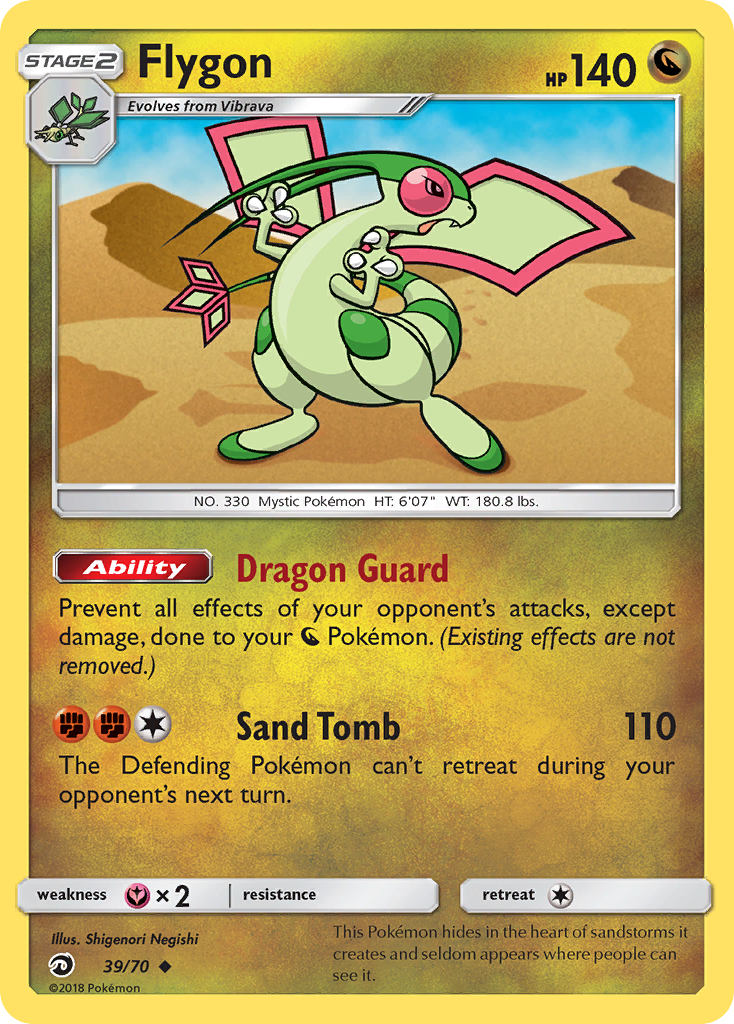 Flygon (39/70) [Sun & Moon: Dragon Majesty] | Exor Games Bridgewater