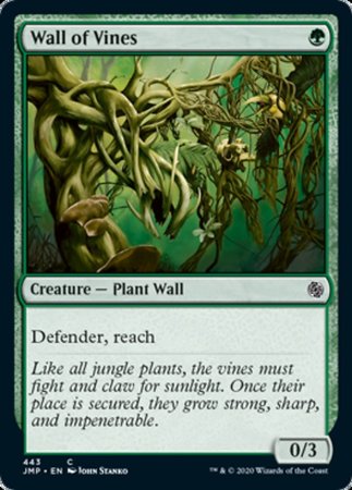 Wall of Vines [Jumpstart] | Exor Games Bridgewater