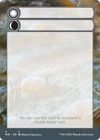 Helper Card (8/9) [Innistrad: Midnight Hunt Tokens] | Exor Games Bridgewater