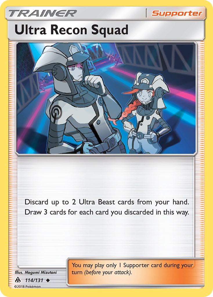 Ultra Recon Squad (114/131) [Sun & Moon: Forbidden Light] | Exor Games Bridgewater