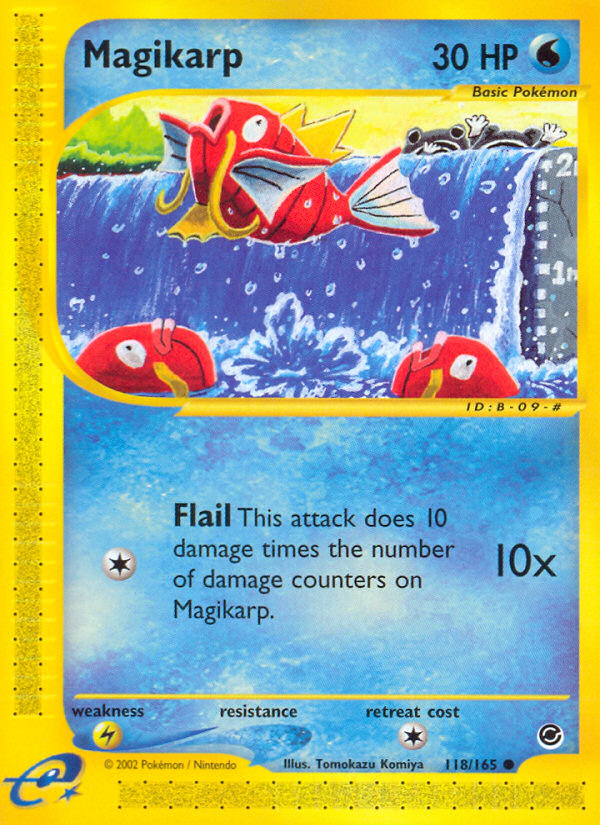 Magikarp (118/165) [Expedition: Base Set] | Exor Games Bridgewater