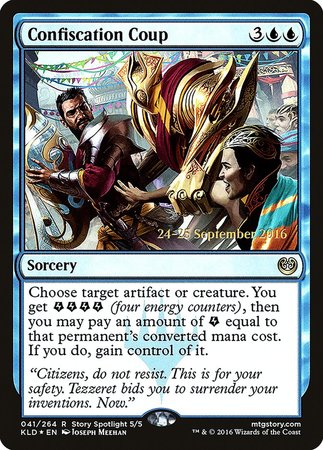 Confiscation Coup [Kaladesh Promos] | Exor Games Bridgewater