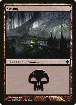 Swamp (347) [Commander 2013] | Exor Games Bridgewater